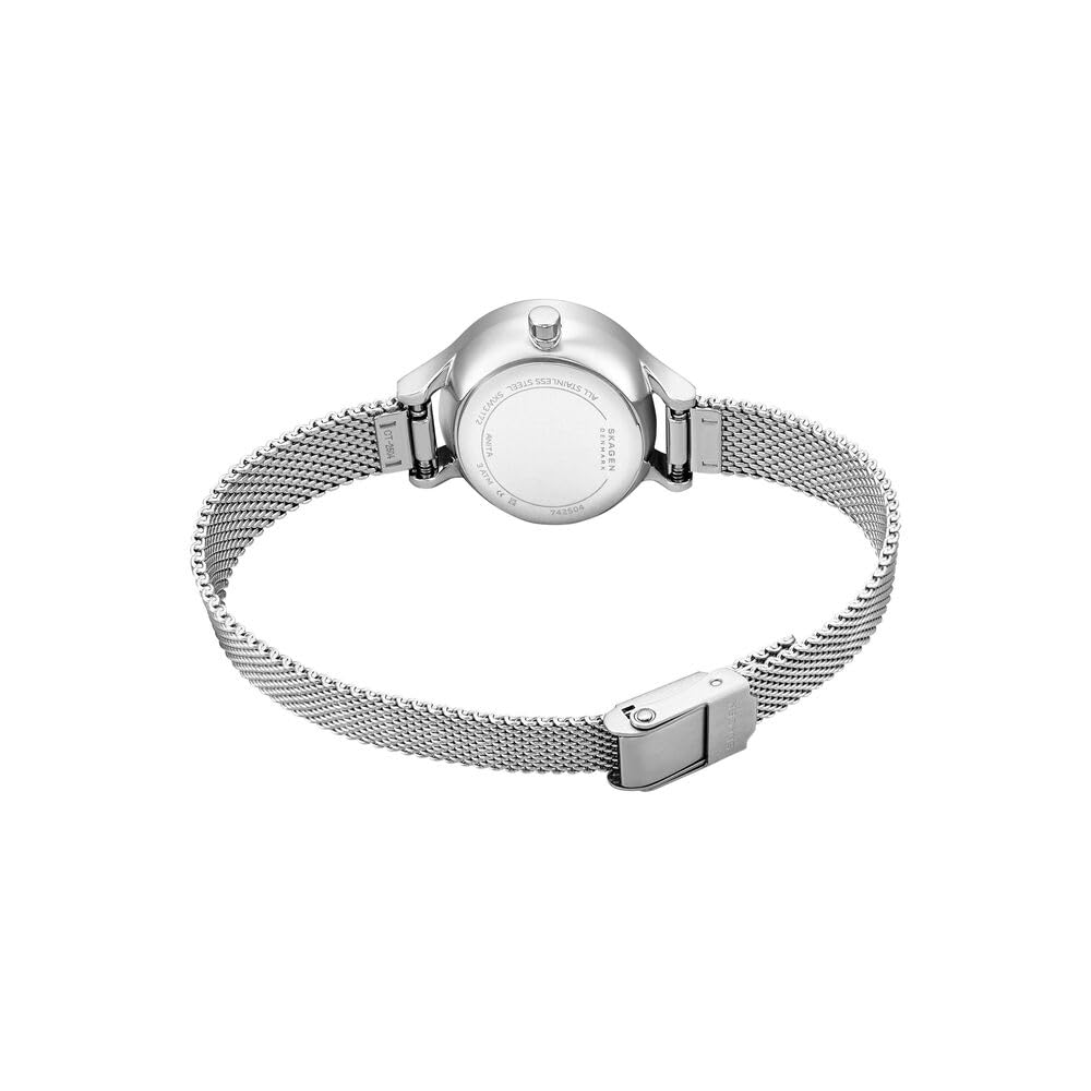 Skagen Reloj Analógico para Mujer de Cuarzo con Correa en Acero Inoxidable SKW3172