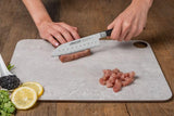 Arcos Riviera - Juego de Cuchillos de Cocina (Mondador + 1 Santoku + 1 Cuchillo Chef) - Acero Inoxidable Forjado NITRUM - Mango POM - Color Negro