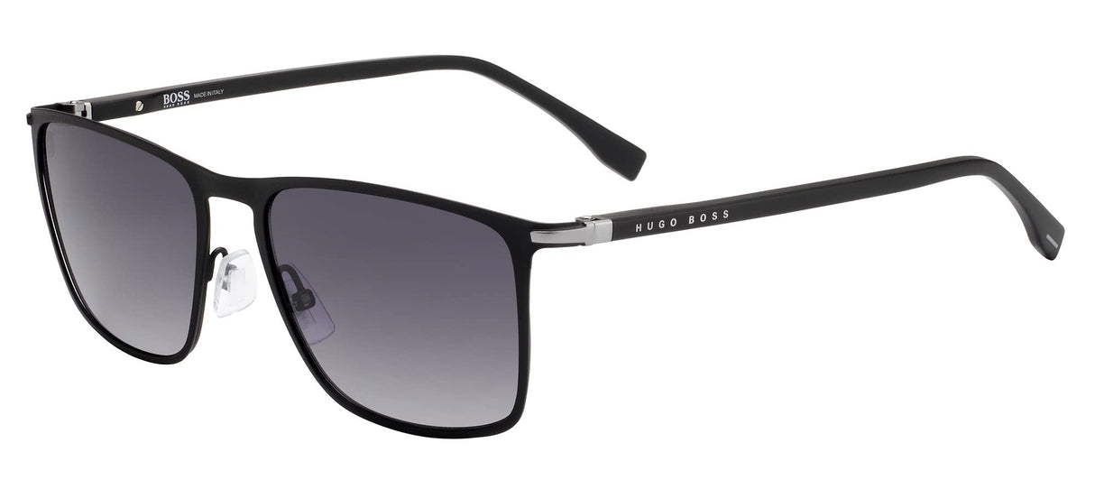 Boss Gafas de Sol 1004/S/IT Matte Black/Grey Shaded 56/17/145 hombre