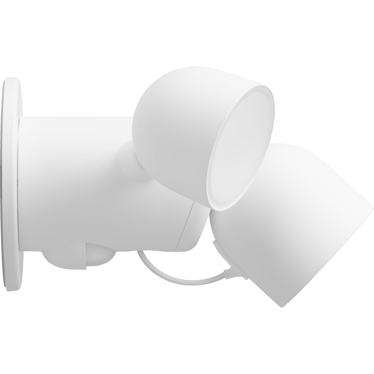 Google Nest CAM con proyector (Exterior con Cable) - Cámara de Seguridad conectada - Cámara de Seguridad con proyector 1080p, Snow