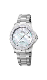 Reloj Jaguar para Mujer J892/1 Woman Caja de Acero Inoxidable 316l Plateado Correa de Acero Inoxidable 316l Plateado
