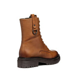 Geox D Iridea B, Bota de Tobillo Mujer, coñac, 42 EU