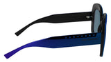 KARL LAGERFELD KL6165S Gafas, Mirror Blue, 53-140-19 Unisex Adulto