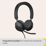 Jabra Evolve2 40 SE USB-A Estéreo MS Negro