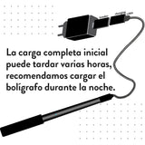 Moleskine Smart Writing Set, Libreta Inteligente con Bolígrafo Inteligente Incluido, Cuaderno Digital de Moleskine con Páginas a Rayas, Grande, 13x21 cm, Negro