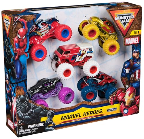 Monster Jam Toy Vehicle Truck 1to64 Die Cast Marvel I