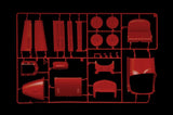 Italeri 4708 Alfa Romeo 8C/2300 1931-33 Automodell Bausatz 1:12 4708S 1931-33-réplica Fiel, modelismo, Hobby, encolado, Kit de plástico, Montaje, Color Red, Mittel