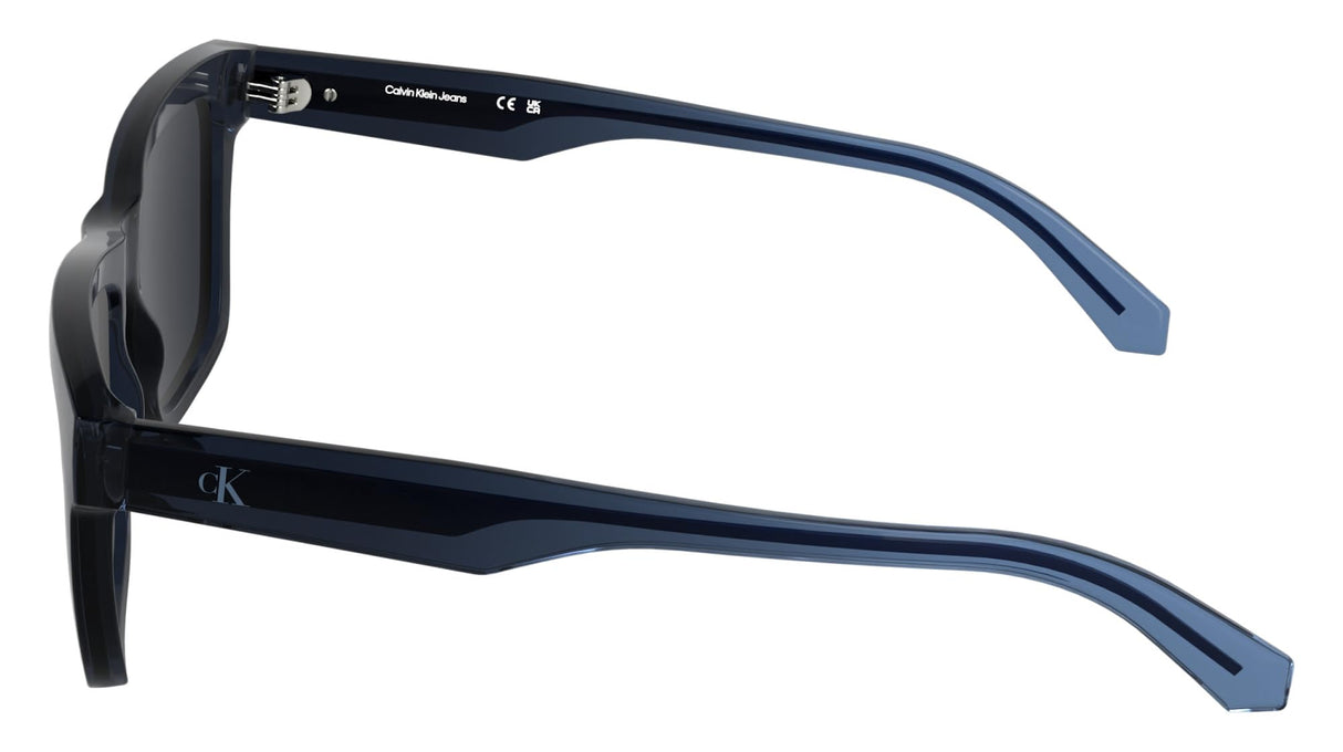 CALVIN KLEIN JEANS CKJ25623S Sunglasses, Transparent Blue, Talla única para Hombre