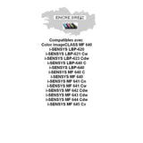 Toner Breiz - Juego de 4 Cartuchos de tóner compatibles para Canon Image Class MF640C MF641CW MF642CDW MF643CDW MF644CDW MF645CX LBP621CW LBP622CDW LBP623CDW ,054h