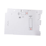 Grafoplás 70905700. Pack de 50 Cajas de Archivo Definitivo de Cartón, Tamaño Folio, 2 Frentes para Archivo Vertical y Apaisado, Certificados FSC, 36x25,3x10cm