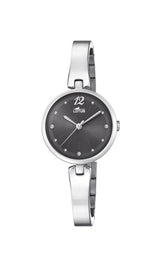 LOTUS Reloj Mujer 18445/4 Outlet Caja de Acero Inoxidable 316l Gris Plata Correa de Acero Inoxidable 316l Gris Plata