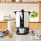 Casselin cpc48s percolador de café 48 tazas SP, acero inoxidable