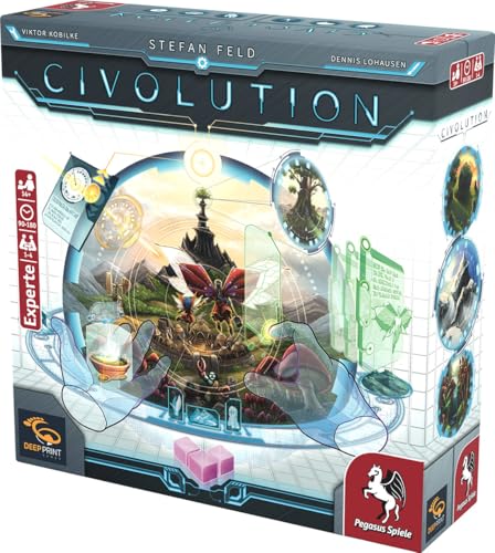 Pegasus Spiele- Civolution (Deep Print Games), tamaño (57822G)