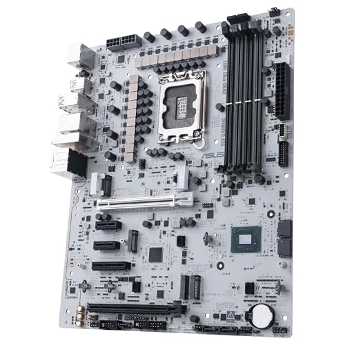 ASUS TUF Gaming Z890-PRO WiFi - Placa Base ATX, 16+1+2+1 (80A) etapas de Potencia, DDR5, PCIe 5.0 Compatible con GPU de última generación, USB4, USB 20 Gbps con Carga rápida PD, Cuatro M.2, Wi-Fi 7