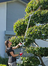 IKRA Herramienta multifunción a Gasolina IBKH 33, 4en1, Incl. prolongación, Lima de Cadena y Placa de protección