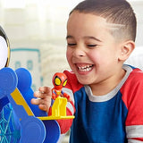 SPIDEY AND HIS AMAZING FRIENDS Marvel Aracnocuartel de los Web-Spinners - Set de Juego Infantil con Figura de Spidey, vehículo y Accesorios