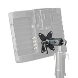 Manfrotto TetherGear Soporte de Monitor VESA-Pantallas-TV-Accesorio Soporte Iluminación-Carga 30 kg -Orificio Roscado 3/8”-Adaptador Hembra 16 mm-Compatibilidad VESA 75 x 75 y 100 x 100 mm-MLTSA1001B
