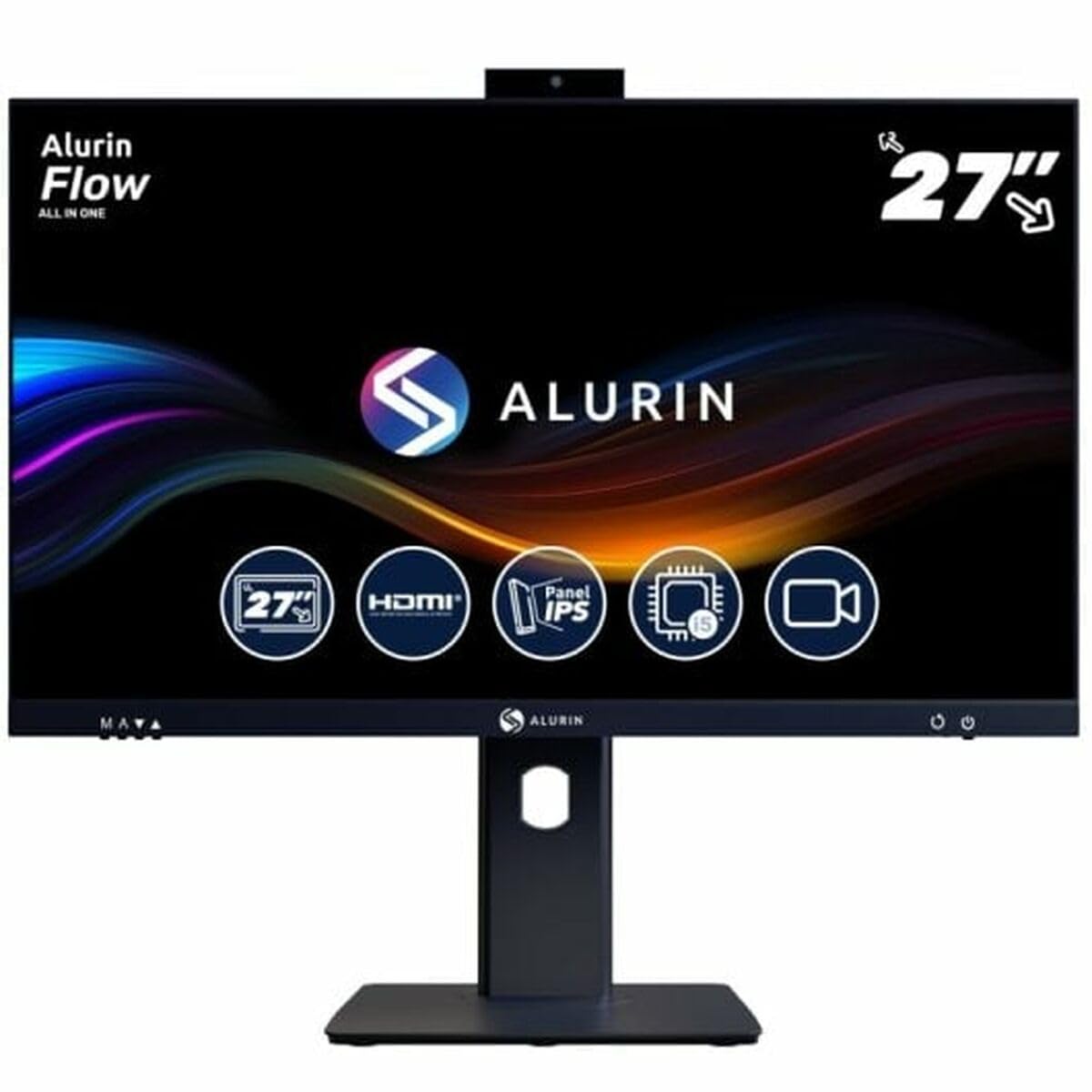 Alurin All in One Flow 27" Intel Core i5-1240 16 GB RAM 500 GB SSD