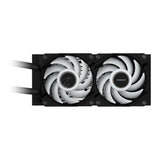 Gigabyte AORUS WATERFORCE II 240 - Radiador, color negro