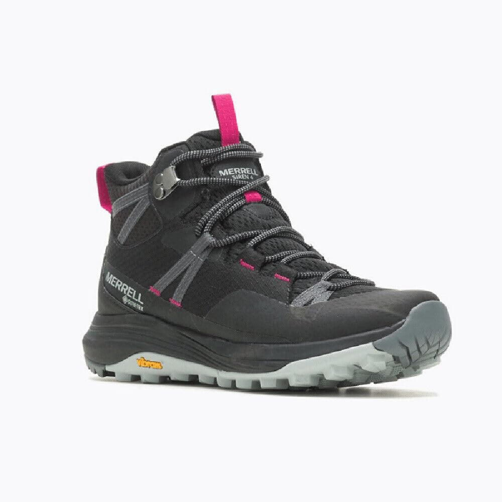 Merrell Siren 4 Mid GTX-Black, Zapatillas Mujer, 40 EU