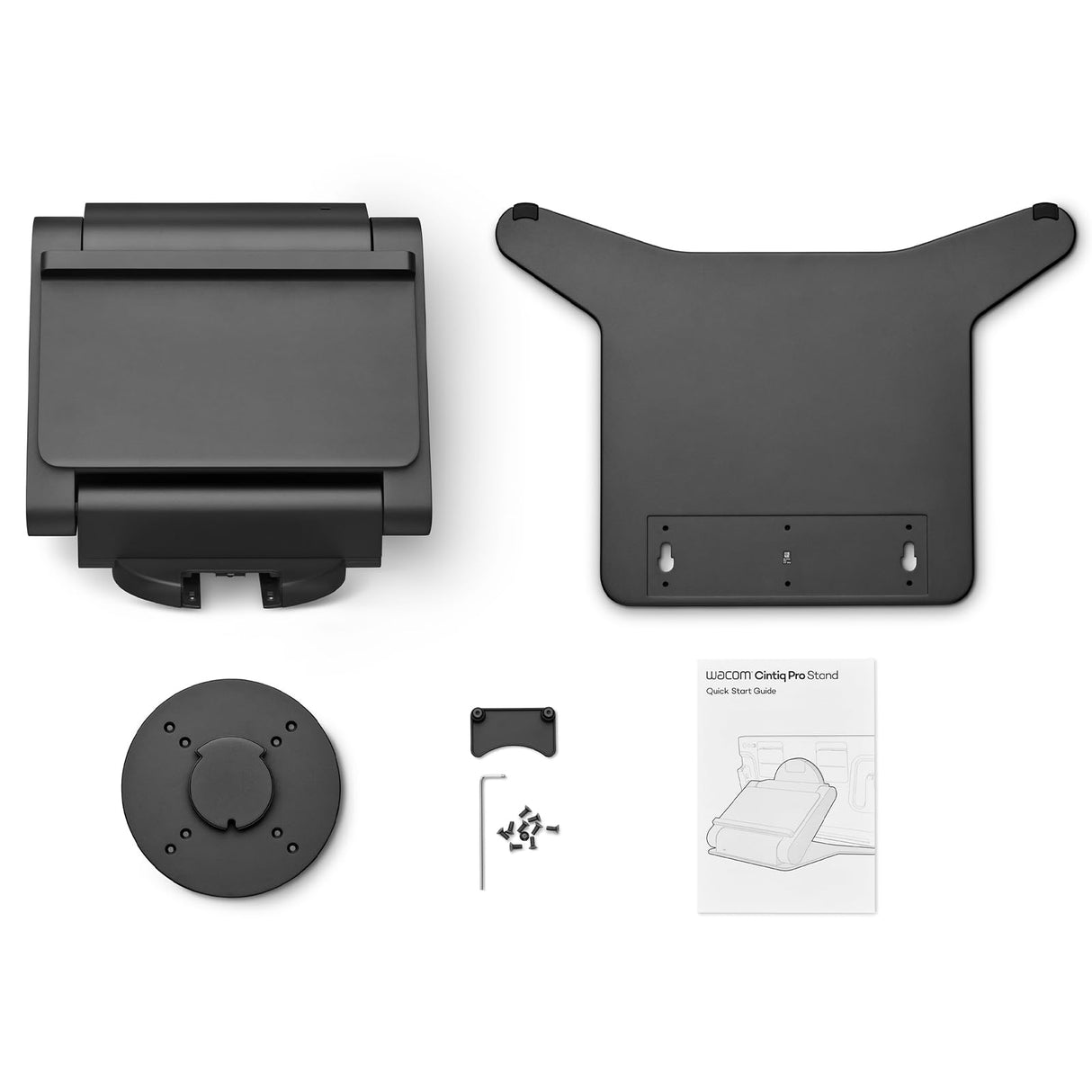 Wacom Cintiq Pro 22 Stand, VESA 100, rotación de 20° en ambas direcciones, Compatible con Cintiq Pro 22