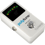 Sintonizador polifónico ultracompacto POLYTUNE 3 de TC Electronic con múltiples modos de afinación y BUFFER BONAFIDE incorporado
