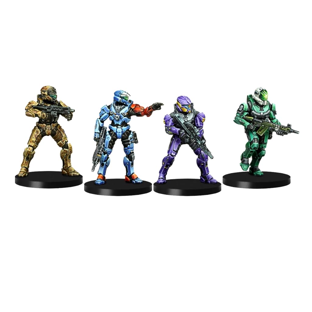 Mantic Games Halo: Flashpoint Spartan Edition, Juego de Mesa Táctico de Miniaturas, A Partir de 14 Años, De 2 a 4 Jugadores, 30-60 Minutos por Partida, Español