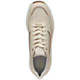 Geox D SPHERICA EC13 A, Zapatillas Mujer, Papyrus, 37 EU