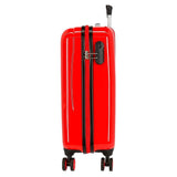Disney Mickey Mouse Fashion Maleta de cabina Rojo 38x55x20 cms Rígida ABS Cierre de combinación lateral 34L 2 kgs 4 Ruedas dobles Equipaje de Mano