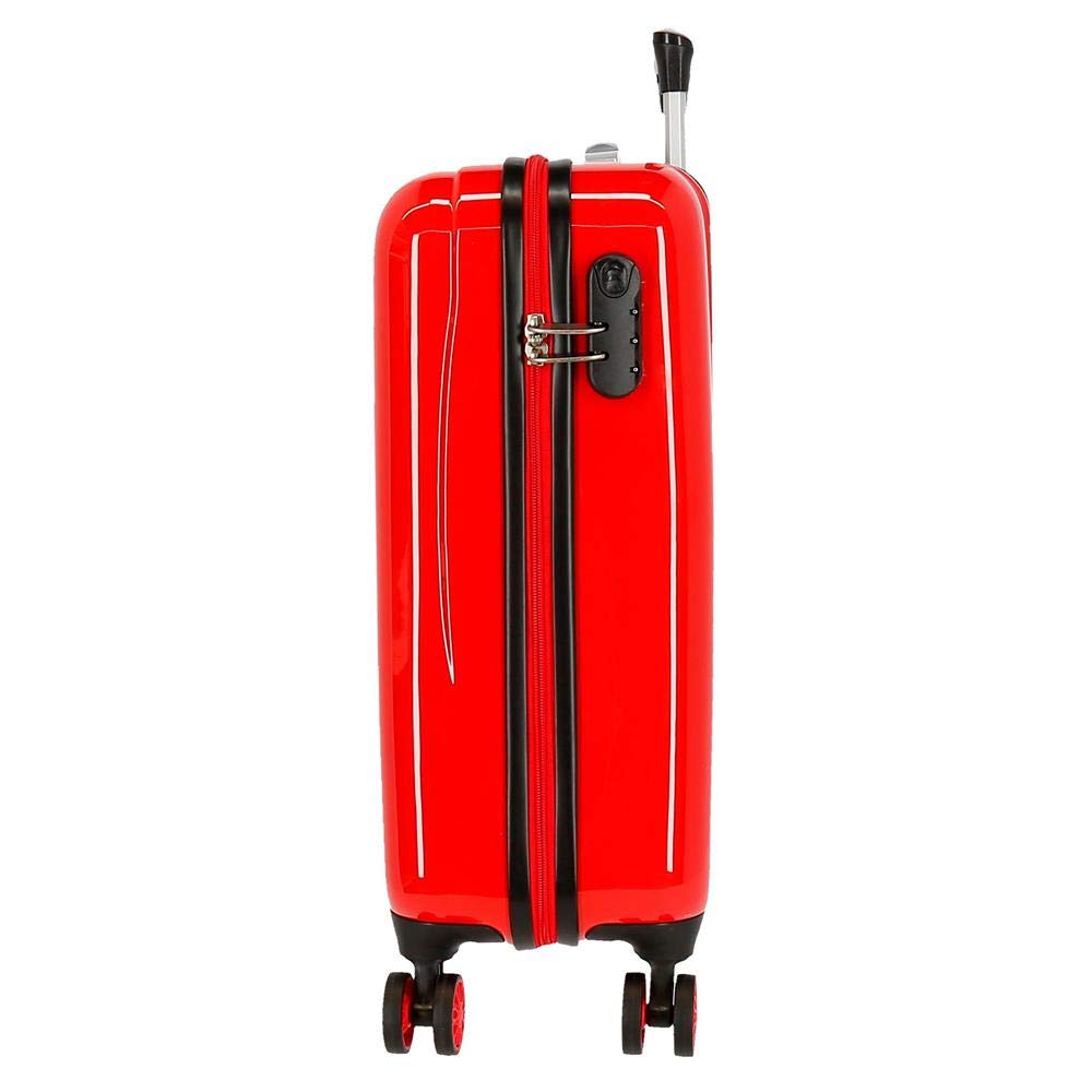 Marvel Go Spidey Maleta de cabina Rojo 38x55x20 cms Rígida ABS Cierre de combinación lateral 34L 2 kgs 4 Ruedas dobles Equipaje de Mano
