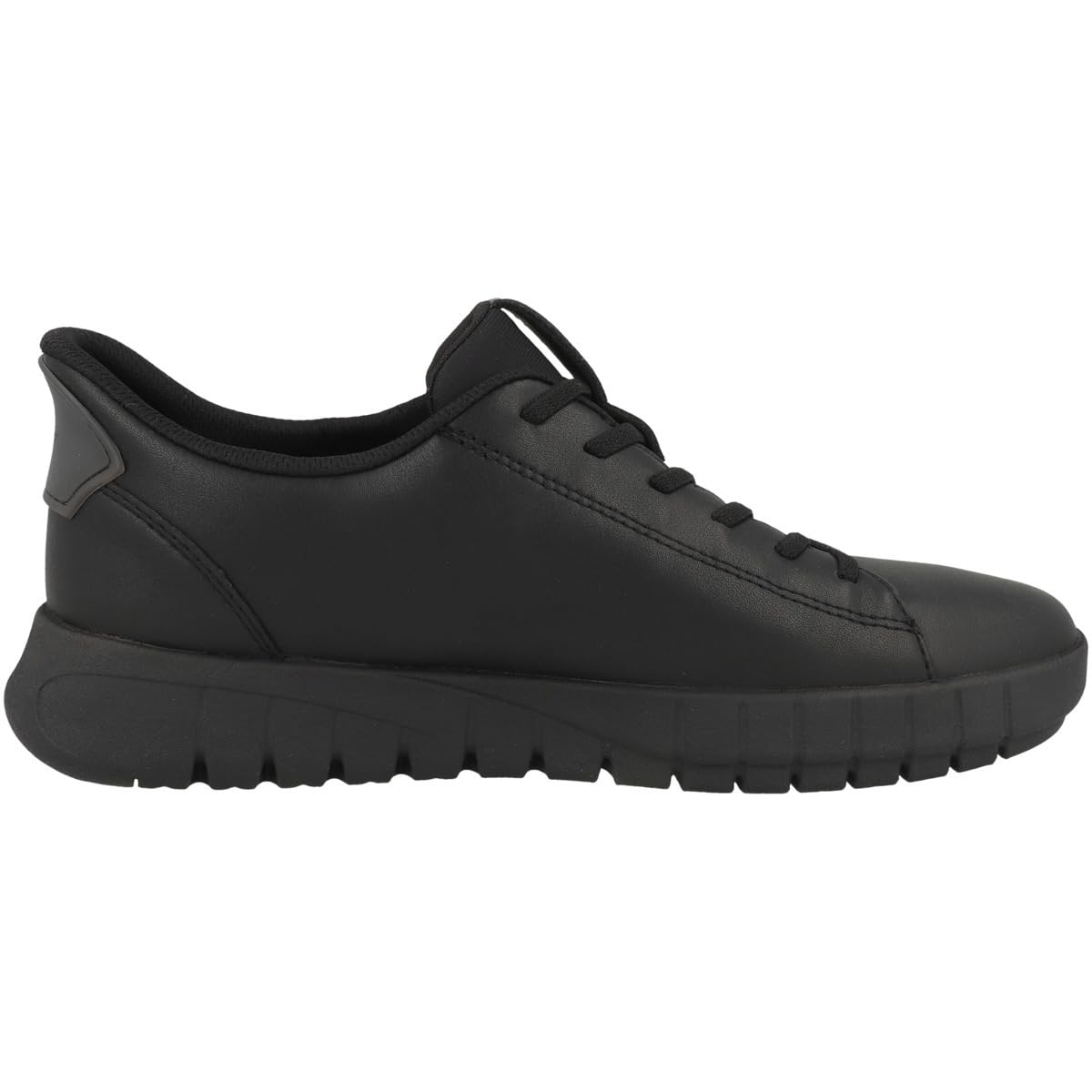 Geox D Flextride Plus A, Zapatillas Mujer, Negro, 38 EU