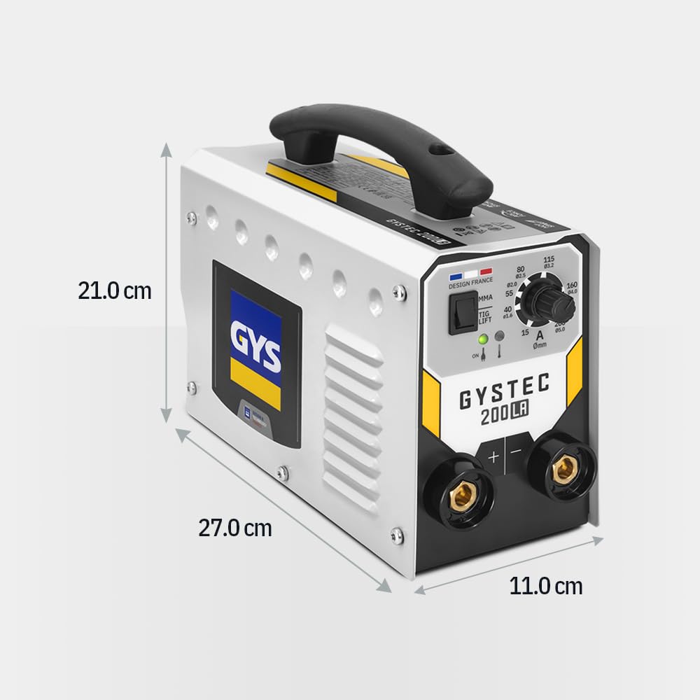 GYS GYSTEC 200 LA - Con maleta y accesorios