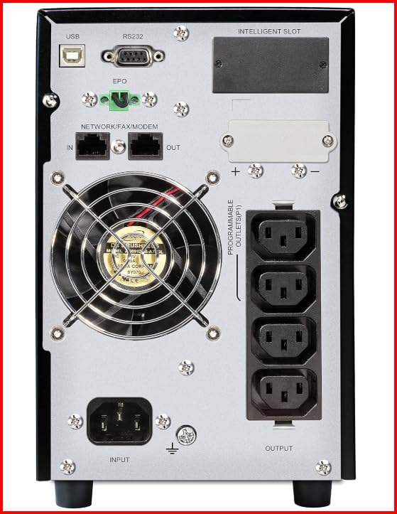 Lapara LA-ON-1K-LCD-V10 Sistema de Alimentación Ininterrumpida SAI 1000VA 1000W LCD Online