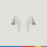 Skullcandy Rail ANC Auriculares In-Ear Inalámbricos con Cancelación de Ruido, 27 h de Autonomía, Micrófono, Compatibles con iPhone Android y Dispositivos Bluetooth. Bone