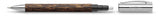 Faber-Castell 138150 - Portaminas con Cuerpo en Madera de Coco de Color Marron - Mina de 0.7 mm - Graduación B