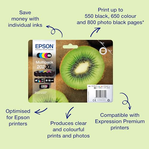 Epson Cartucho de tinta, MultiColor, XL