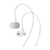 Nixon h023100 – 00 Micro Blaster – Auriculares in-Ear con micrófono (106 dB, Clavija de 3,5 mm), Color Blanco