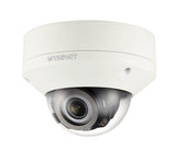 Hanwha XNV-8080R Cámara Domo IR de Red de 5MP protegida contra vandalismo