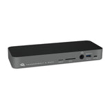 OWC Base Thunderbolt 3 de 14 Puertos con Cable, Compatible con Windows PC y Mac, Gris Espacial, (TB3DK14PSG)