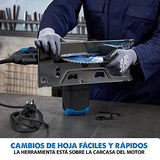 Evolution Sierra tronzadora industrial para acero de 210 mm S210CCS de Evolution: acabado que se puede trabajar al instante, sin calor, rebabas ni chispas. Incluye hoja para acero dulce