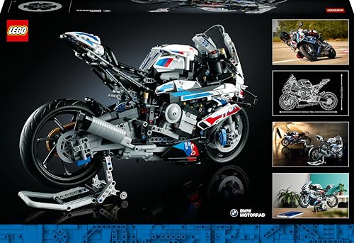 LEGO Technic BMW M 1000 RR, Motos a Escala, Regalo Coleccionable para Hombres y Mujeres, Maqueta para Construir para Adultos 42130
