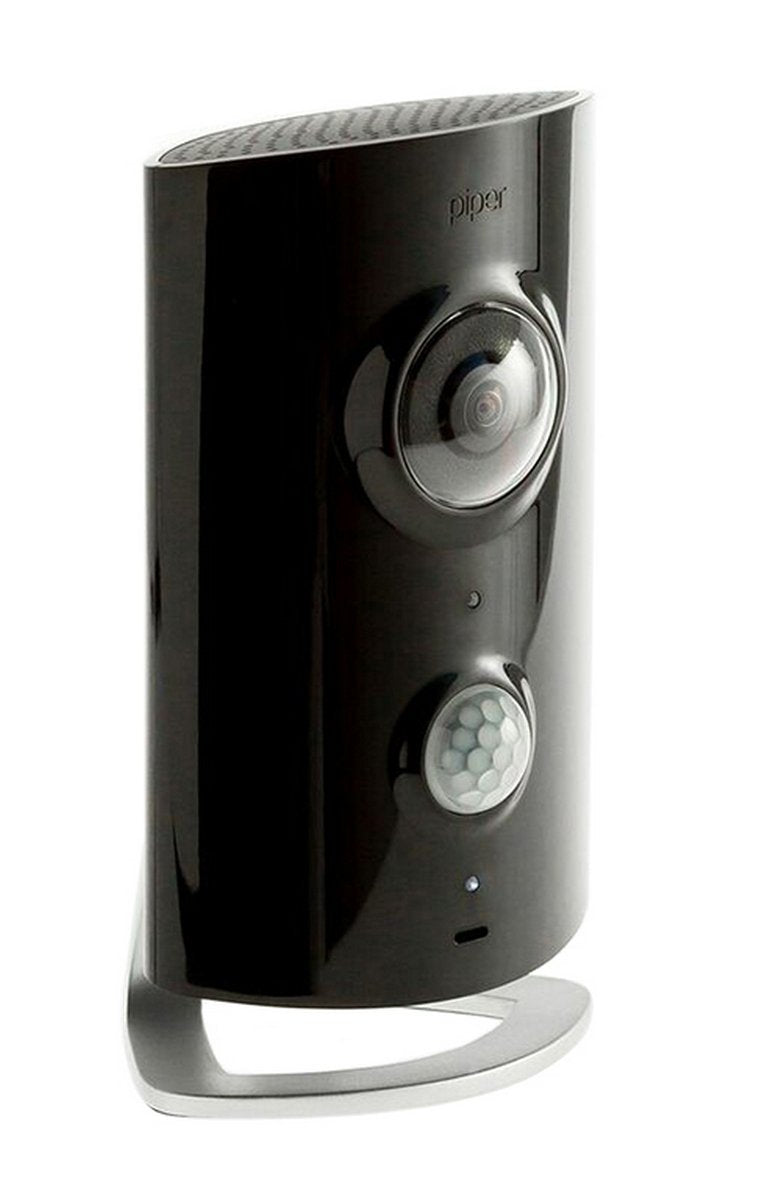 Piper Classic Smart Home cámara de seguridad y vigilancia con alarma y vídeo HD – Negro