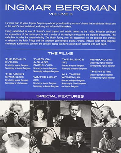 Ingmar Bergman Vol. 3 [5 x Blu-ray] [Blu-ray]