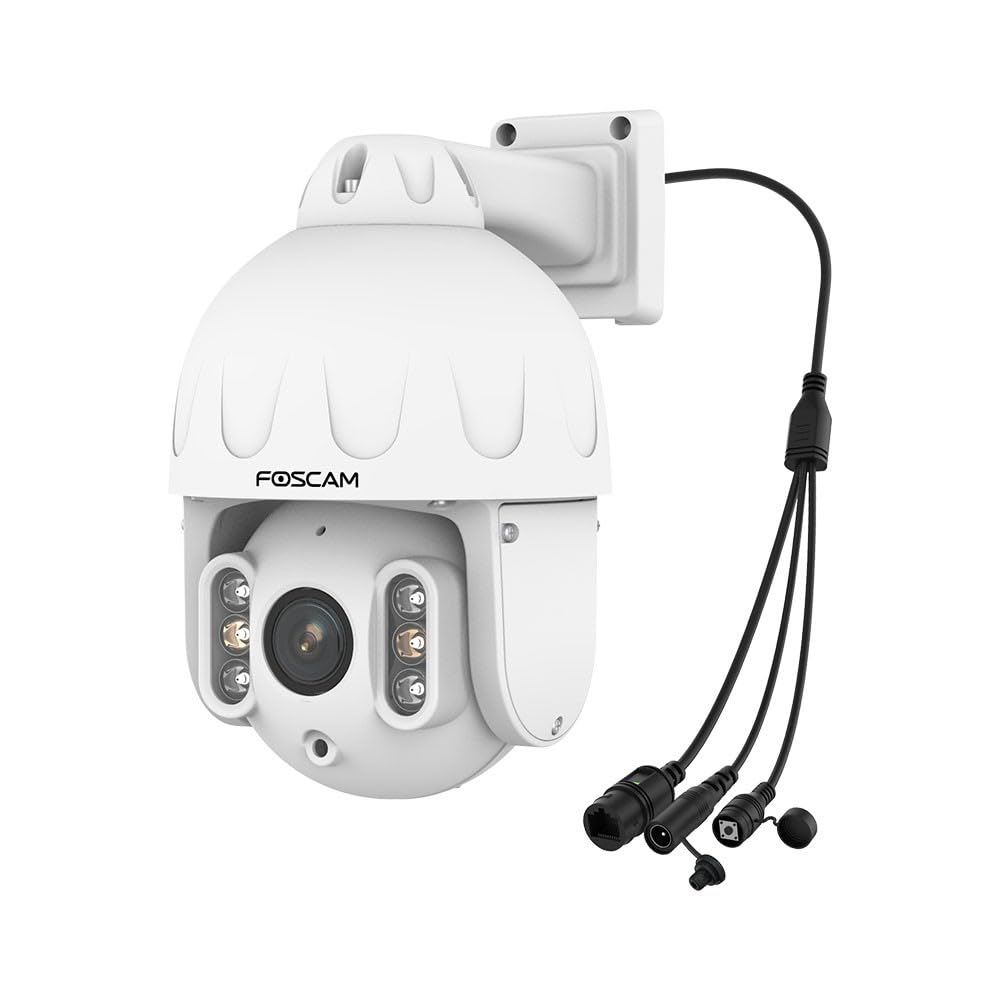 Foscam SD8EP-W Cámara Domo IP, Blanca