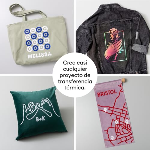 Cricut EasyPress 3 | Placa térmica de 30 cm x 25 cm | Prensa térmica para sudaderas, mantas, banderines y mucho más | Uso con vinilo termoadhesivo (HTV), Infusible Ink y productos de sublimación