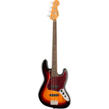 Squier by Fender Classic Vibe años '60 Jazz Bass, Guitarra Eléctrica, Diapasón de Laurel, 3 Tonos Marrón