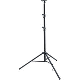 Brennenstuhl Trípode telescópico de construcción ST 302 para focos de Trabajo con Mecanismo de Descenso automático (Altura Regulable de 1,24m a 3m, máx. 20kg, con travesaño, 3 Tubos de Soporte)