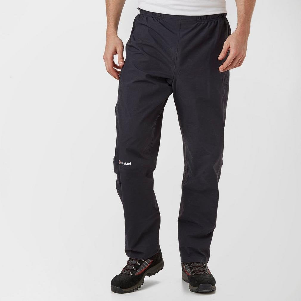 Berghaus 422077BP6 Pantalones para Caminar, Hombre, Black/Black, XL