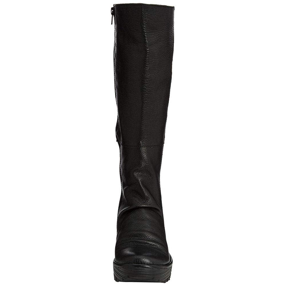 Fly London Yust, Botas Altas Mujer, Black 029, 39 EU
