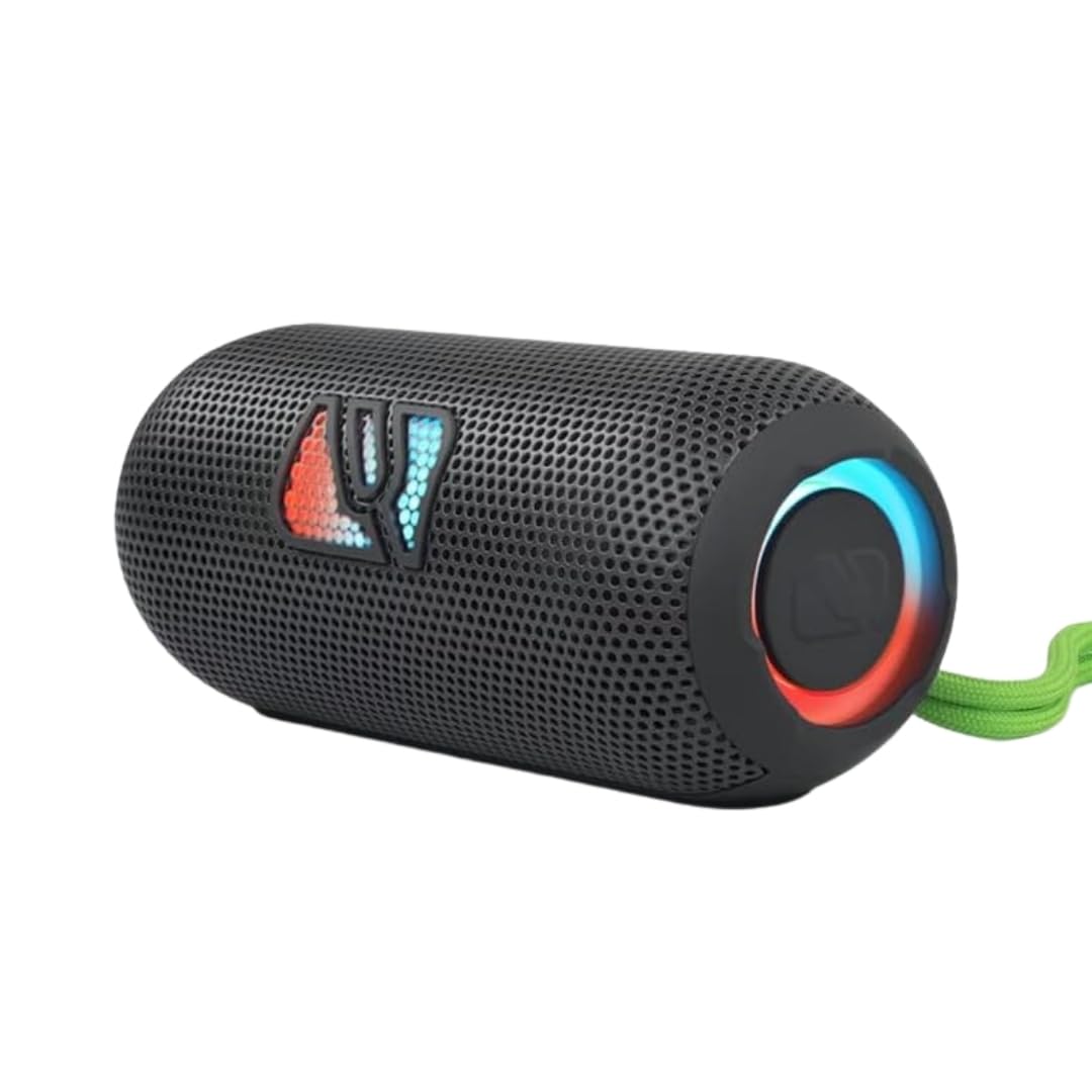 Muse M790BT. Altavoz portatil Bluetooth Resistente a Las Salpicaduras con Luces incorporadas. 60 W de Potencia. Manos Libres. Posibilidad de par Stereo. Concector de Carga USB-C. Batería de 2700 MAH